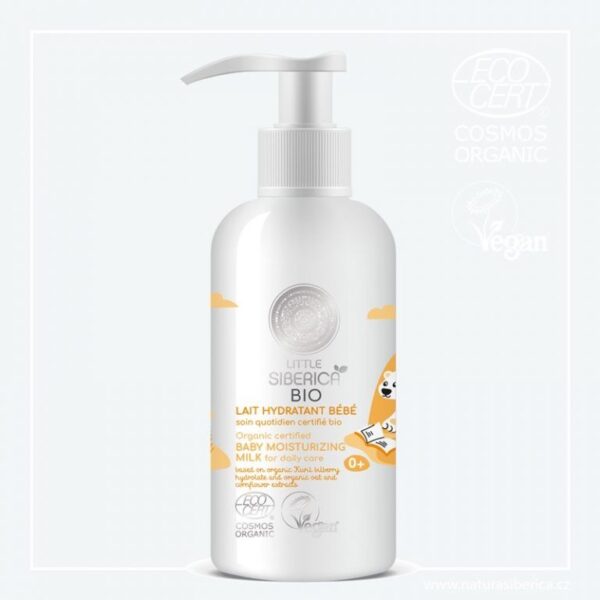 Dětské hydratační mléko pro každodenní péči 250ml LITTLE SIBERICA