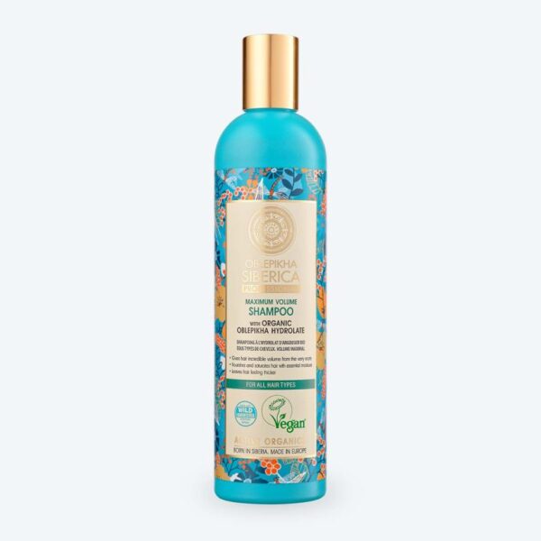 Rakytníkový šampón pro všechny typy vlasů Maximální objem 400ml NATURA SIBERICA