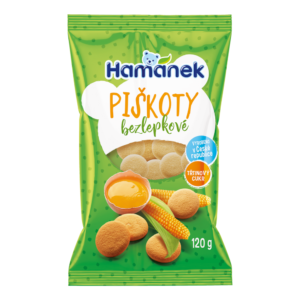 Bezlepkové piškoty 120g KÁVOVINY