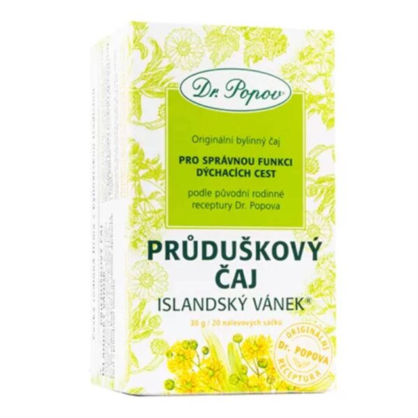 Průduškový čaj Islandský vánek 20x1,5g DR.POPOV