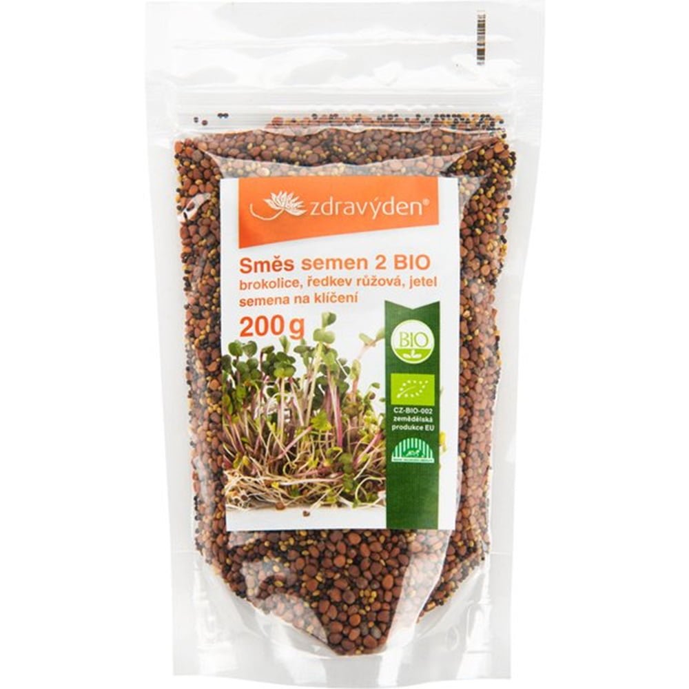Směs semen 2 BIO 200g ZDRAVÝ DEN