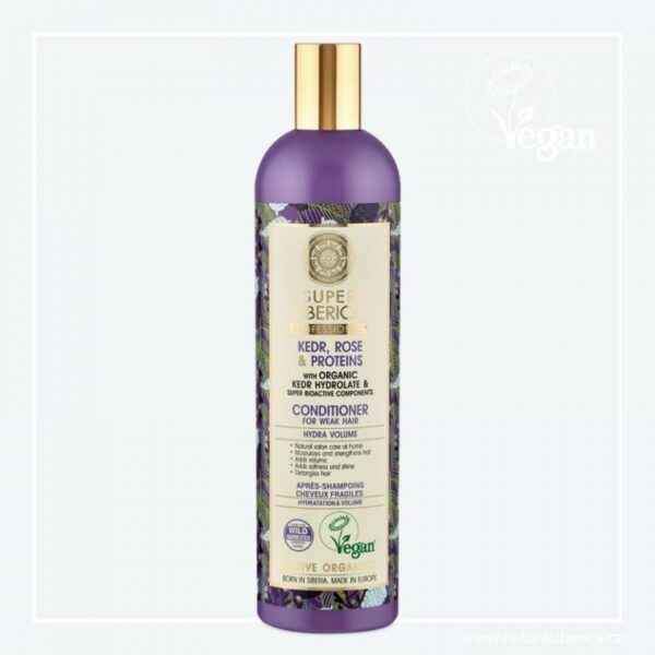 Balzám pro oslabené vlasy 400ml Super Siberica