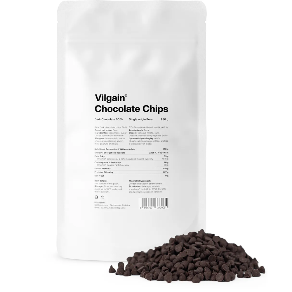 Čokopecičky 250g VILGAIN