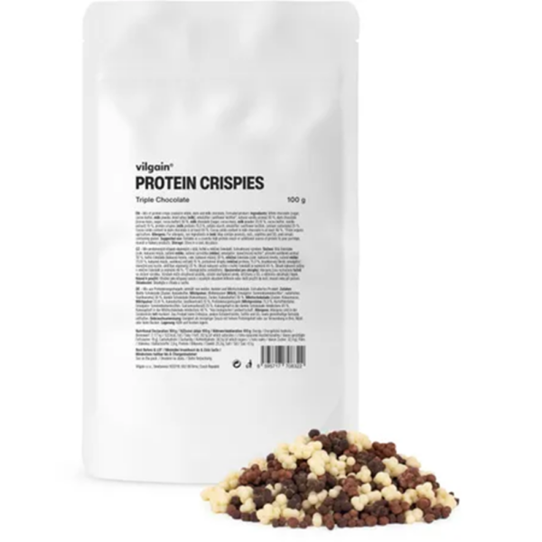 Protein crispies triple chocolate 100g VILGAIN