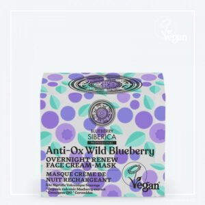 Wild Blueberry Noční obnovující pleťová krémová maska 50ml  Blueberry Siberica