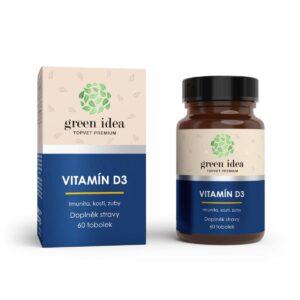 Vitamín D3 60 kapslí GREEN IDEA