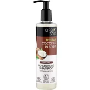 Hydratační šampon Kokos & máslovníku 280 ml Organic Shop