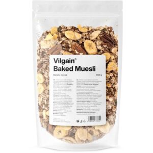 Pečené müsli banán, kakao a skořice 600g VILGAIN