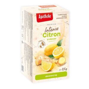 Citron a zázvor 2x2,5g APOTHEKE