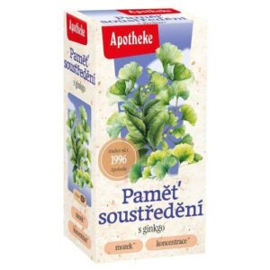 Paměť soustředění 20x1,5g Apotheke