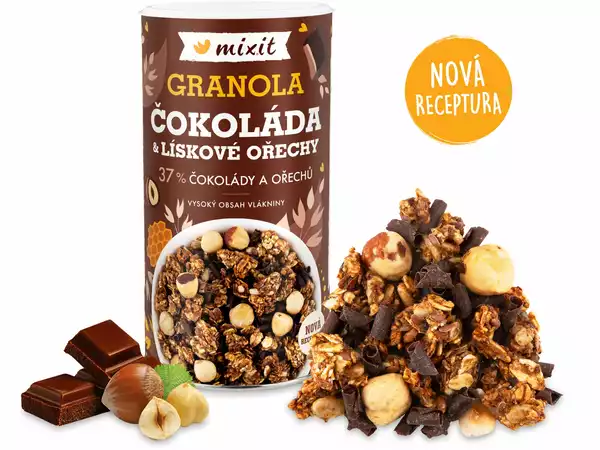 Granola z pece čoko. a lísk.oř.520g